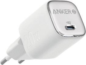 foto de CARGADOR DE PARED ANKER ZOLO 20W 1 PUERTO USB-C BLANCO