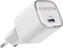 foto de CARGADOR DE PARED ANKER ZOLO 20W 1 PUERTO USB-C BLANCO