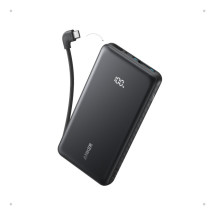 foto de POWERBANK ANKER 10000 MAH 30W CON CON CABLE USB-C INTEGRADO