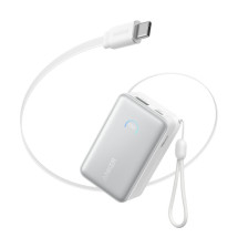 foto de POWERBANK ANKER NANO 10000 MAH 45W CON CABLE USB-C RETRACTIL