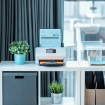 foto de ESCANER BROTHER ADS-4550W ADF 600X600 DPI NEGRO BLANCO