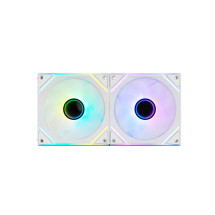 foto de VENTILADOR NOX HUMMER PRO LINK KIT 3XVENT ARGB MAGNETICO BLANCO