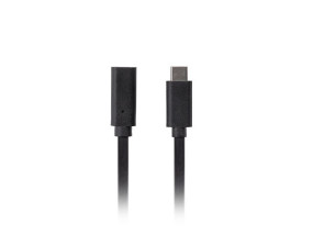foto de CABLE LANBERG USB-C 3.1 MACHO/HEMBRA 0.5M NEGRO