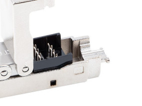 foto de CONECTOR LANBERG ADAPTADOR 2X RJ45 CAT6 FTP PLUG 8P8C TOOL-LESS