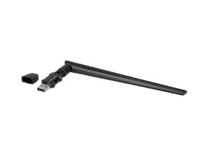 foto de ADAPTADOR RED LANBERG USB 2.0 WIFI6 DUAL BAND AX900 2.4/5GHZ 600MB/S ANTENA EXT