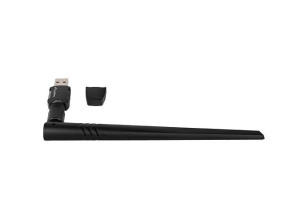 foto de ADAPTADOR RED LANBERG USB 2.0 WIFI6 DUAL BAND AX900 2.4/5GHZ 600MB/S ANTENA EXT
