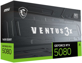 foto de TARJETA GRAFICA GEFORCE RTX 5080 16G VENTUS 3X OC