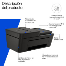foto de HP DeskJet 4320 Inal?mbrico All-in-One Color Impresora, Instant Ink