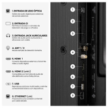 foto de TV HISENSE 40A4S 40 FHD SMART TV DOLBY AUDIO MODO JUEGO AIRPLAY