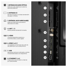 foto de TV HISENSE 40A5S 40 FHD QLED SMART TV DOLBY ATMOS MODO JUEGO AIRPLAY