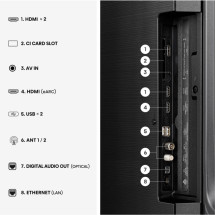 foto de TV HISENSE 55A6S 55 UHD 4K SMART TV DOLBY VISION MODO JUEGO PLUS AIRPLAY