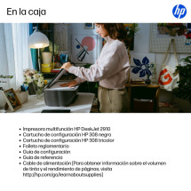 foto de IMPRESORA HP 2910 MULTIFUNCION INJET DESKJET