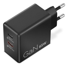 foto de CARGADOR LENOVO DUAL USB-C 65W 1.5M