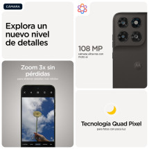 foto de Motorola moto g77 17,3 cm (6.8) Ranura h?brida Dual SIM Android 16.0 5G USB Tipo C 8 GB 256 GB 5200 mAh Negro