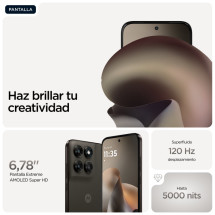 foto de Motorola moto g77 17,3 cm (6.8) Ranura h?brida Dual SIM Android 16.0 5G USB Tipo C 8 GB 256 GB 5200 mAh Negro