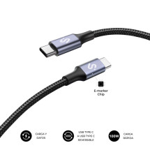foto de CABLE PLUS 100W C-C 1M BLACK