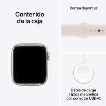 foto de SMARTWATCH APPLE WATCH SE3 40MM ALUMINIUM STARLIGHT