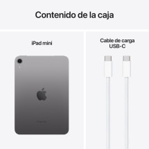 foto de Apple iPad mini 7th gen 128 GB 21,1 cm (8.3) Wi-Fi 6E (802.11ax) iPadOS 18 Gris