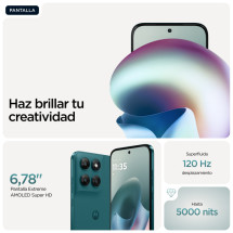 foto de SMARTPHONE MOTOROLA MOTO G77 8GB/512GB SHADED SPRUCE