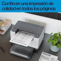 foto de HP LaserJet M207dw Inal?mbrico Blanco y negro Impresora, A doble cara