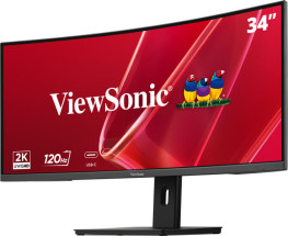 foto de MONITOR VIEWSONIC 34 21:9, 3440 x 1440, SuperClear® IPS curve monitor, HDMI, DisplayPort, USB, USB-