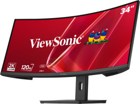 foto de MONITOR VIEWSONIC 34 21:9, 3440 x 1440, SuperClear® IPS curve monitor, HDMI, DisplayPort, USB, USB-