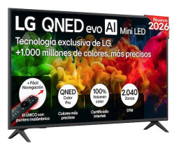 foto de TV LG 50QNED81B6C.AEU 50 QNED EVO MINILED PATAS LATERALES WIFI HDMI X3