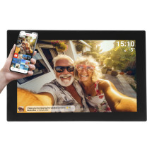 foto de Denver PFF-1037 10,1'' digitaler Bilderrahmen schwarz marco fotogr?fico digital Negro 65 cm (25.6) Pantalla t?ctil Wifi