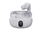 foto de AURICULARES BLUETOOTH DENVER INALAMBRICOS CON EFECTO DE LUZ BLANCO