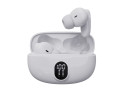 foto de AURICULARES BLUETOOTH DENVER INALAMBRICOS CON EFECTO DE LUZ BLANCO