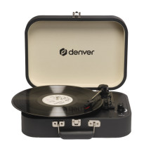 foto de TOCADISCOS DENVER VPL130DGR USB CON SOFTWARE DE GRABACION PARA PC