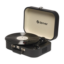 foto de TOCADISCOS DENVER VPL130DGR USB CON SOFTWARE DE GRABACION PARA PC