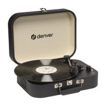 foto de TOCADISCOS DENVER VPL130DGR USB CON SOFTWARE DE GRABACION PARA PC