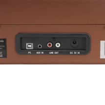 foto de TOCADISCOS DENVER USB CON SOFTWARE DE GRABACION PARA PC MARRON