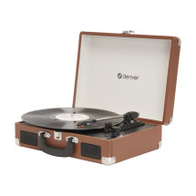 foto de TOCADISCOS DENVER USB CON SOFTWARE DE GRABACION PARA PC MARRON