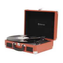 foto de TOCADISCOS DENVER USB CON SOFTWARE DE GRABACION PARA PC ROJO