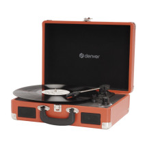 foto de TOCADISCOS DENVER USB CON SOFTWARE DE GRABACION PARA PC ROJO