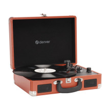 foto de TOCADISCOS DENVER USB CON SOFTWARE DE GRABACION PARA PC ROJO