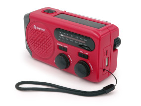 foto de RADIO DENVER SOLAR CON MANIVELA, LINTERNA Y FUNCION SOS