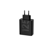 foto de Motorola TurboPower 125W Duo Charger Universal Negro Corriente alterna Carga r?pida Interior