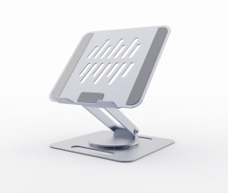 foto de SOPORTE GEMBIRD PORTATIL  HASTA 15.6'' ELEVADOR GIRATORIO GRIS