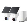 foto de KIT CAMARA VIGILANCIA EUFY EUFYCAM E42 SOLAR 4K 2UDS HOMEBASE S380