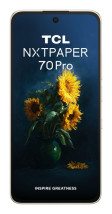 foto de  SMARTPHONE TCL NXTPAPER 70 PRO 8GB 256GB 5G NEBULA GOLD 
