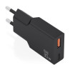 foto de CARGADOR AISENS ULTRA DELGADO GaN 30W 1xUSB-C PD3.0 QC4.0 1xUSB-A QC3.0 NEGRO