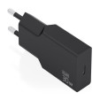foto de CARGADOR AISENS ULTRA DELGADO GaN 30W 1xUSB-C PD3.0 NEGRO
