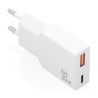 foto de CARGADOR AISENS ULTRA DELGADO GaN 30W 1xUSB-C PD3.0 QC4.0 1xUSB-A QC3.0 BLANCO