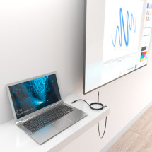 foto de CABLE AISENS USB 3.2 GEN2 10GBPS 8K30HZ 5A 100W E-MARK C/M-C/M 5M