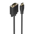 foto de CABLE CONVERSOR AISENS HDMI A SVGA HDMI A/M-SVGA/M NEGRO 1.0M