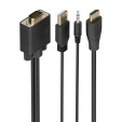foto de CABLE CONVERSOR AISENS SVGA/M+JACK 3.5/M+USB-A/M A HDMI A/M 2M