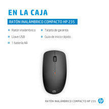 foto de RATON HP 235 SLIM WIRELESS MOUSE